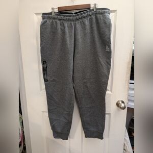 Men's Reebok Gray Jogger Sweatpants Size XL